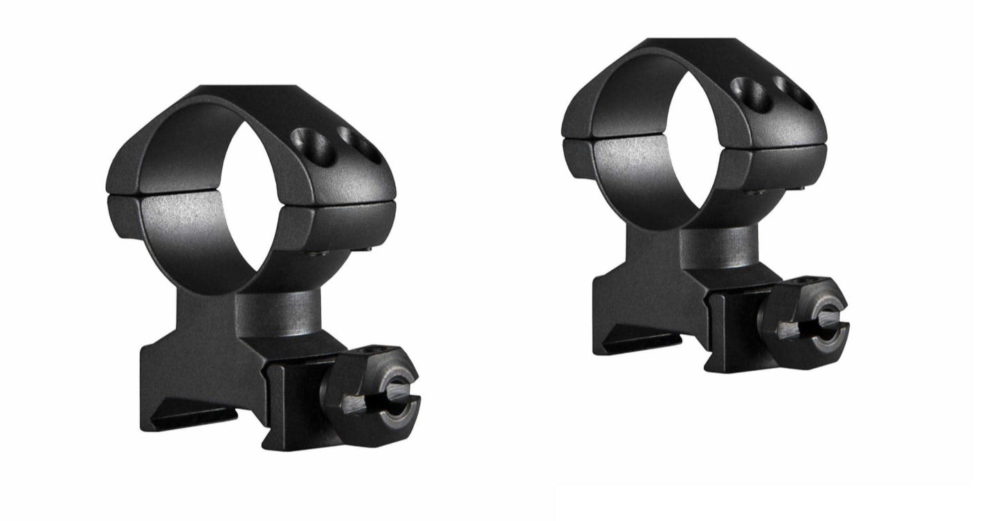 HAWKE Precision Steel Ring Mounts 2 Piece Weaver