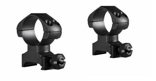 HAWKE Precision Steel Ring Mounts 2 Piece Weaver