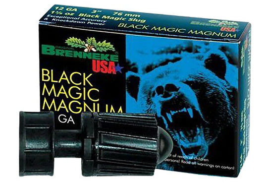 Brenneke Black Magic Magnum 12 Gauge Rifled Slug 3" 1-3/8oz Box of 5
