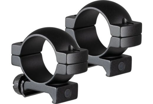 TRUGLO RINGS 1" MEDIUM MATTE BLACK WEAVER/PICATINNY ALUMNM