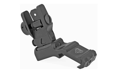 Leapers, Inc. - UTG, Accu-Sync, AR15 45 Degree Offset Flip-up Rear Sight, Black