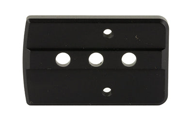 Unity Tactical Fast Offset Optic Mounting Plate 2.05" Optical Height Compatible with UNTY LPVO Mount and Adapter RMR/SRO Footprint Anodized Finish Black