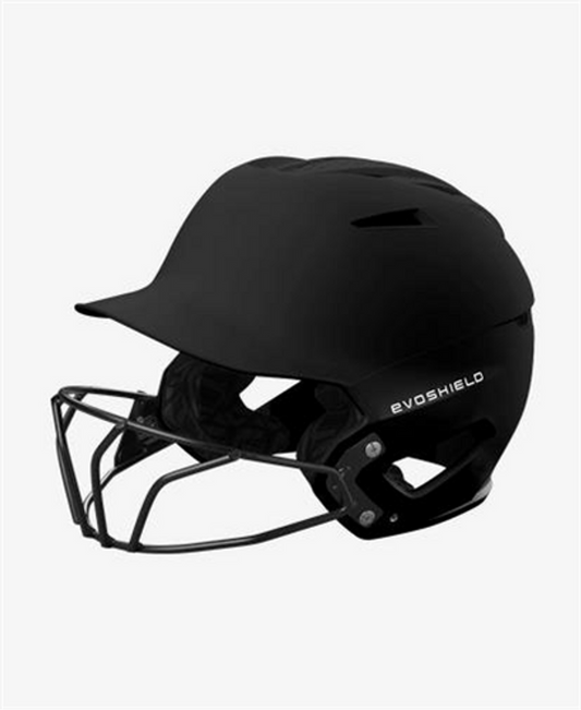 EvoShield XVT™ 2.0 Batting Helmet with Facemask Black