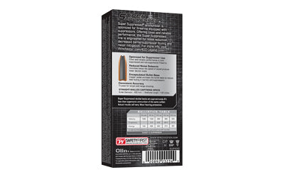 Winchester Ammunition Super Suppressed 400 Legend 300 Grain Subsonic Open Tip 20 Round Box