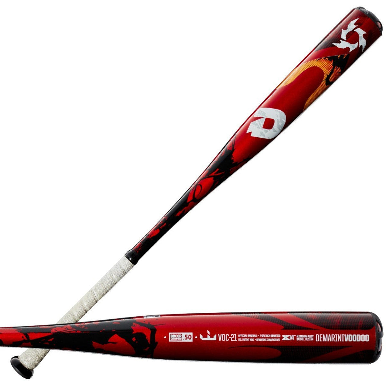 DeMarini Voodoo One Alloy BBCOR Baseball Bat, -3 Drop, 2-5/8 in Barrel