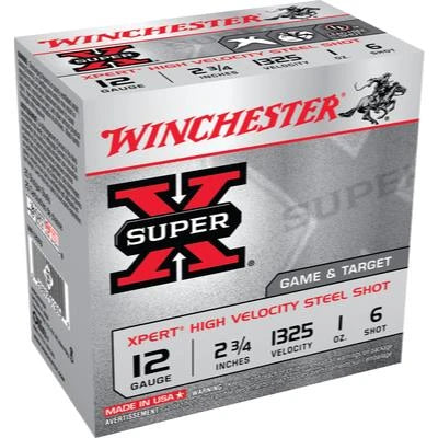 Winchester Xpert High Velocity Steel 12 Ga 2.75" #WE12GT6