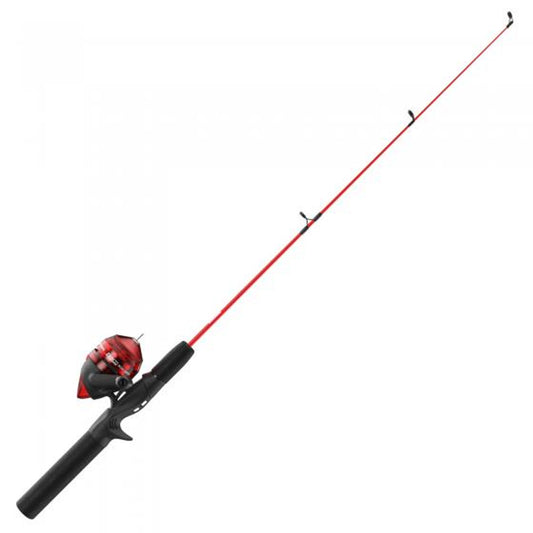 Zebco Dock Demon Spinning Combo - Medium - 30" Red