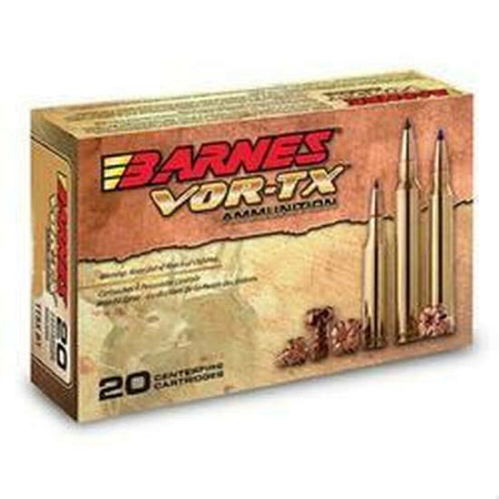 Barnes VOR-TX 7mm Remington Magnum Ammunition 20 Rounds 140 Grain TTSX BT Lead Free 3100 fps