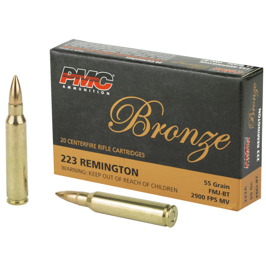 PMC 223 Rem FMJ BT 55 gr. 20 rd.