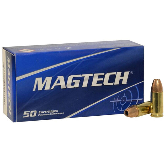 Magtech 9mm Luger Ammunition 50 Rounds JHP 115 Grains