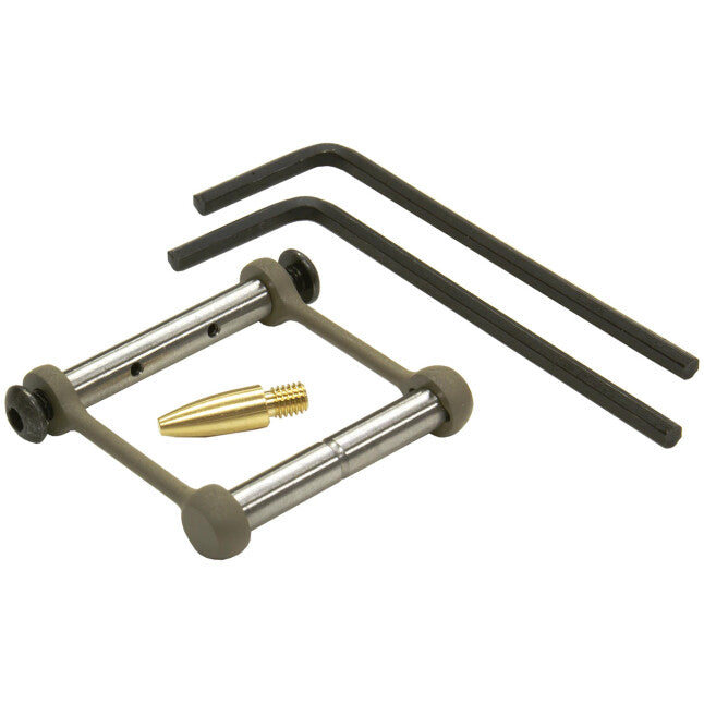 KNS Precision Inc Gen 2 Mod 2 Non-Rotating AR-15 .154" Diameter Trigger/Hammer Pins Nitride Finish Dark Earth