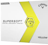 Callaway Supersoft Golf Balls 12pk - Yellow