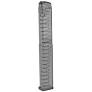 Elite Tactical Systems 40 Round 9mm Magazine for Glock 17/18/19/26/34 Smoke