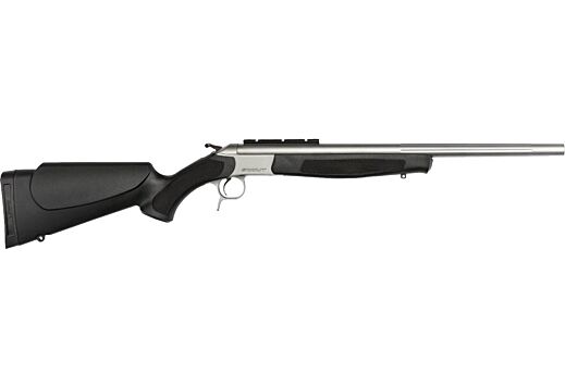 CVA SCOUT TD 44 MAG 22" W/RAIL SS/BLACK SYNTHETIC