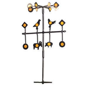 Gamo Spinner Deluxe Swinging Air Gun Target Stand Steel Black