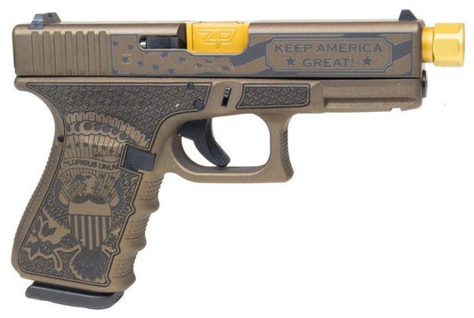 Glock 19 Gen3 Bronze 9mm 4.6" Barrel 15-Rounds Trump Edition