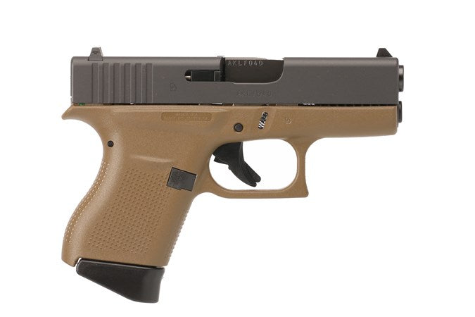 G43 G3 FDE 9MM 6+1 3.39" FS TWO 6RD MAGAZINES 9mm