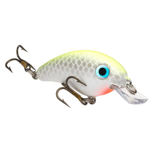 Strike King® HCBPM-501 - Pro Model Bitsy Minnow Crank 1.25" 3/32 oz. Chartreuse/White Hard Bait