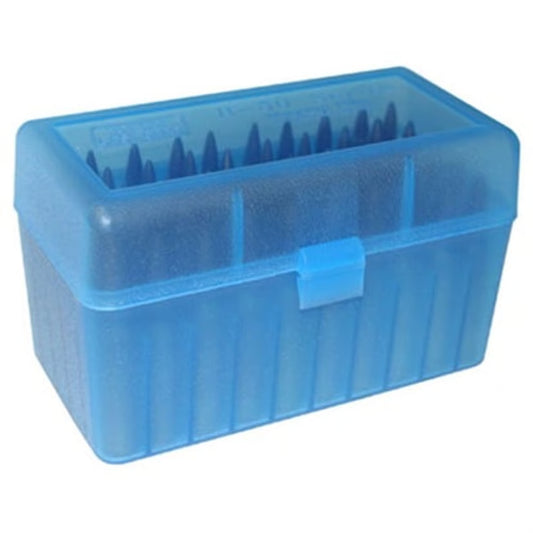 MTM - Flip Top Rifle Ammo Box 219 Zipper-500 S&W 50 Round