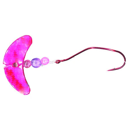 Mack's Lure Smile Blade Slow Death Rig Pink Sparkle