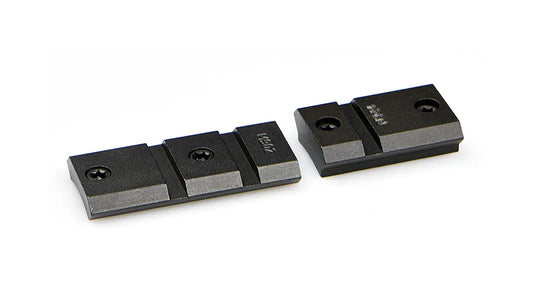 Warne Maxima 2 Piece Steel Base Set - Winchester XPR SA/LA, Matte w/8-40 #M916/954M