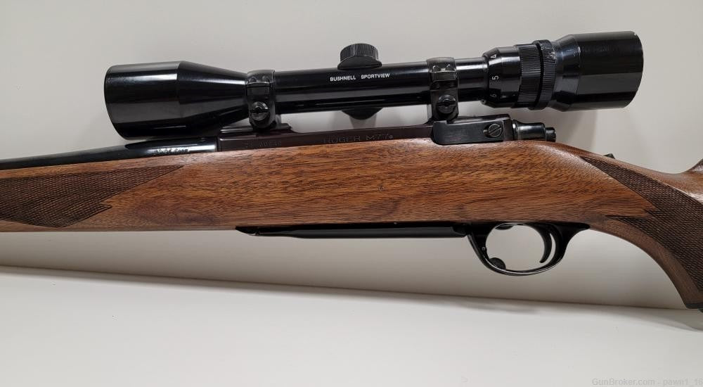 RUGER M77 BLUED 30-06 W/ BUSHNELL SCOPE