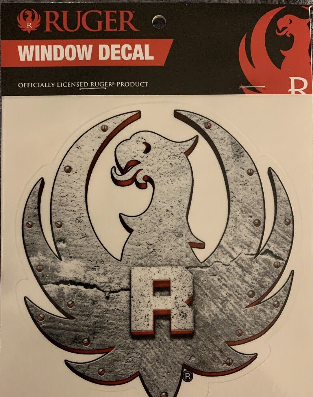 Ruger Decal Steel 4.5"x6"