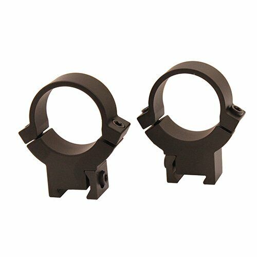 Warne 1" High Fixed Scope Rings 11mm.3/8" Dovetail