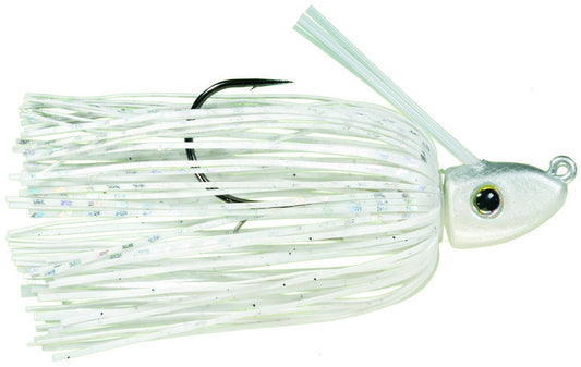 STRIKE KING TOUR GRADE SWIM JIG - WHITE - 3/8OZ