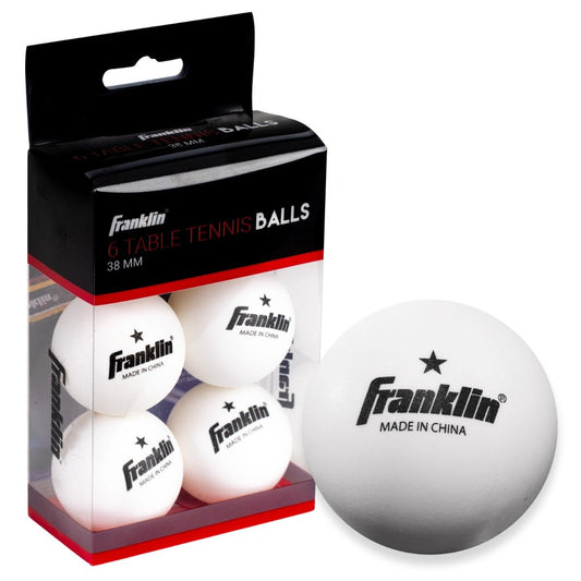 38Mm (1) Star White Table Tennis Balls